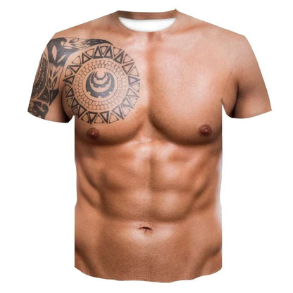 3D Muscle Shirt for Men - You Are So Strong