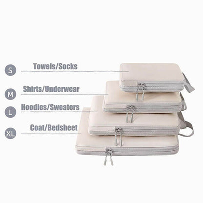 Travel Compression Bags for Packing