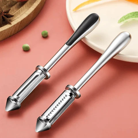 Stainless Steel Multifunctional Veggie Peeler