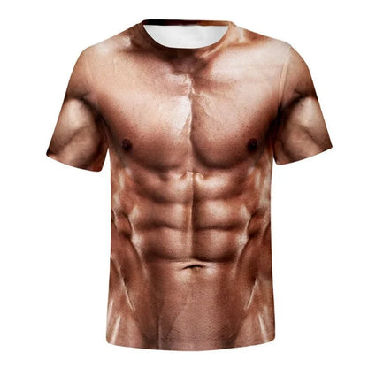 3D Muscle Shirt for Men - You Are So Strong