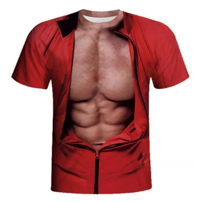 3D Muscle Shirt for Men - You Are So Strong