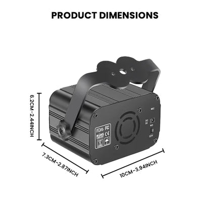 Haxoond™ LED Stage Laser Light