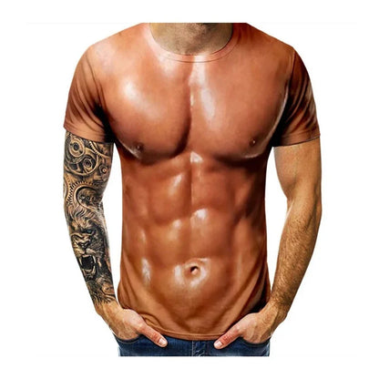 3D Muscle Shirt for Men - You Are So Strong